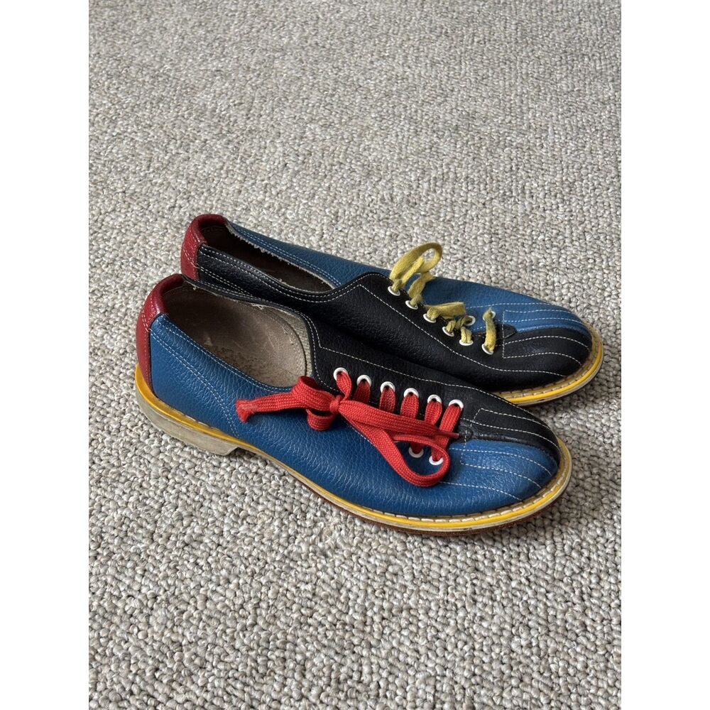 Vintage Linds Color Block Bowling Shoes Women's Size 8